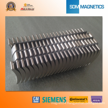 Permanent Neodymium Arc Motor Magnet Ts16949